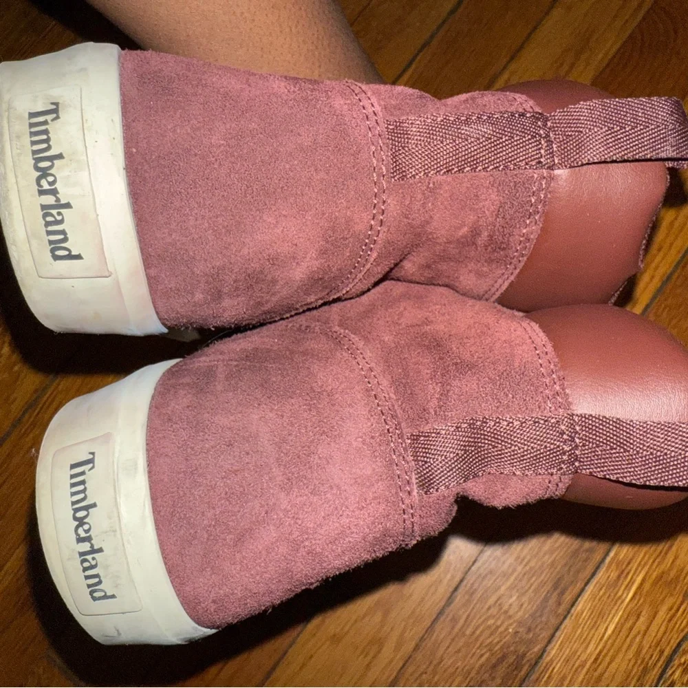 Timberland Waterproof Sneaker Boots Burgundy Women’s 9